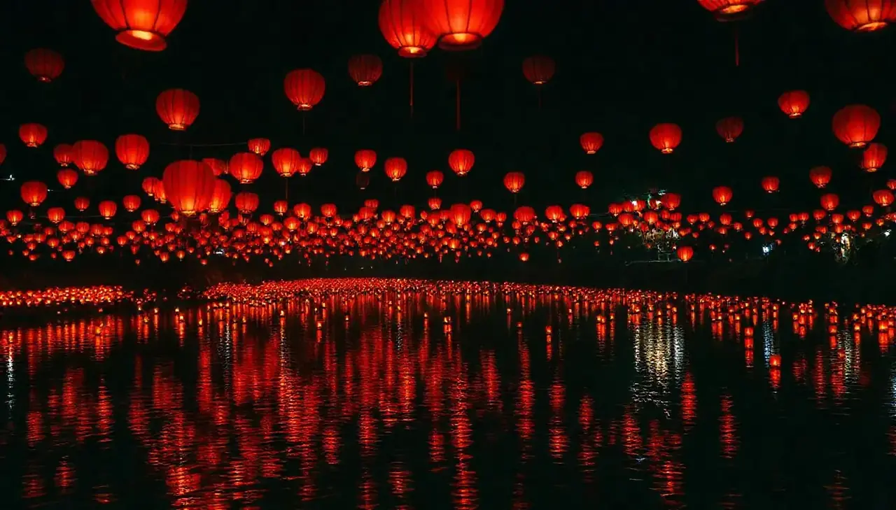 河灯千盏的夜晚 - 香蕉视频高清真实短片