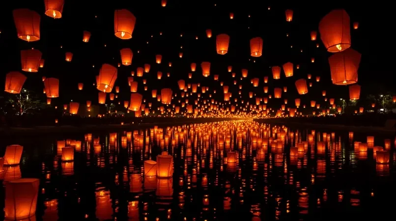 河灯千盏的夜晚 - 香蕉视频高清真实短片